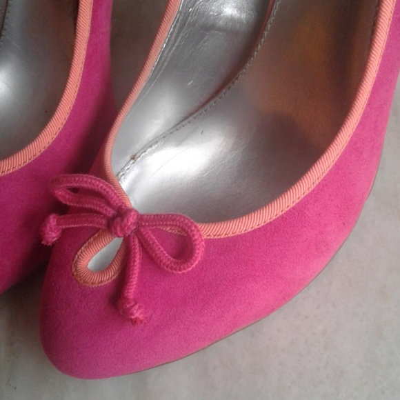 Anne Taylor LOFT pink heels - Picture 3 of 4